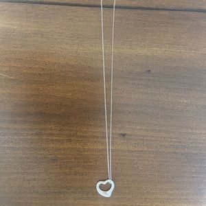 Tiffany & Co Elsa Peretti Open Heart Pendant